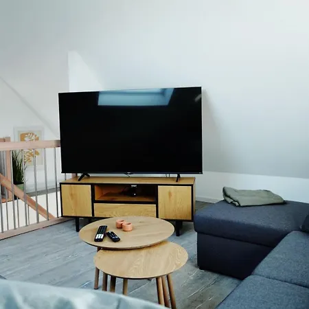 Apartmán Koeoek Kuestentraum - Modern, Balkon, Strandnah, Maisonette Neuharlingersiel