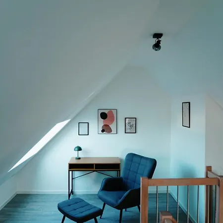 Apartmán Koeoek Kuestentraum - Modern, Balkon, Strandnah, Maisonette Neuharlingersiel