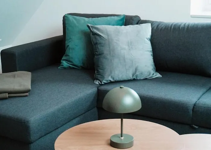 Köök Küstentraum - Modern, Balkon, Strandnah, Maisonette Apartment *