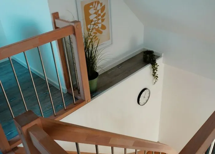 Köök Küstentraum - Modern, Balkon, Strandnah, Maisonette *