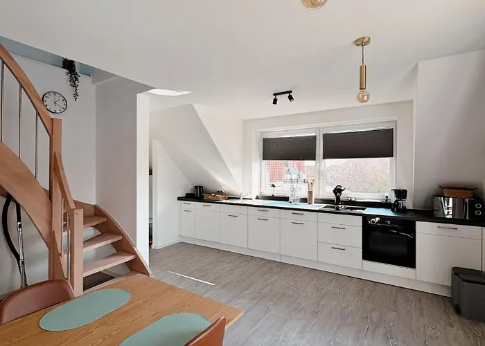 Koeoek Kuestentraum - Modern, Balkon, Strandnah, Maisonette